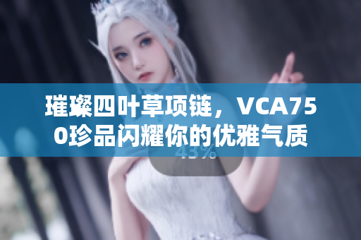 璀璨四叶草项链，VCA750珍品闪耀你的优雅气质