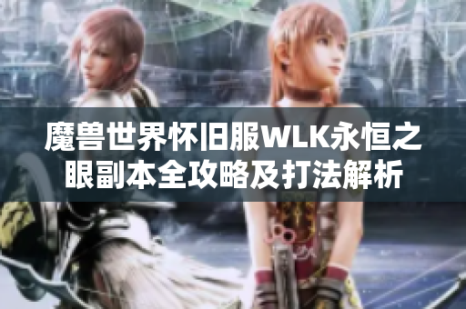 魔兽世界怀旧服WLK永恒之眼副本全攻略及打法解析