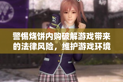 警惕烧饼内购破解游戏带来的法律风险，维护游戏环境的健康发展
