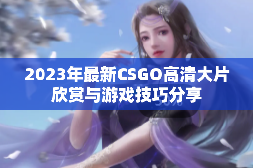 2023年最新CSGO高清大片欣赏与游戏技巧分享