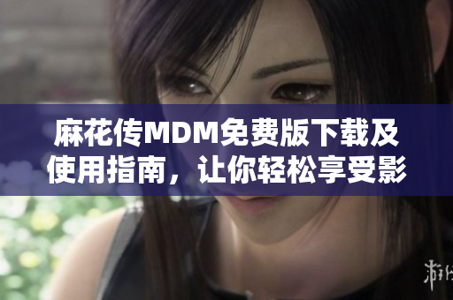 麻花传MDM免费版下载及使用指南，让你轻松享受影视资源