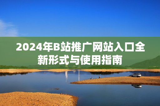 2024年B站推广网站入口全新形式与使用指南