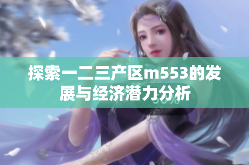 探索一二三产区m553的发展与经济潜力分析