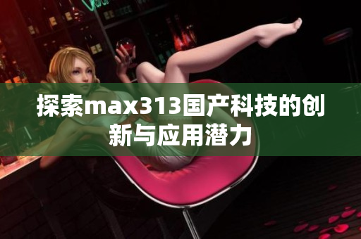 探索max313国产科技的创新与应用潜力