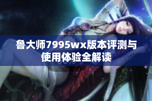 鲁大师7995wx版本评测与使用体验全解读