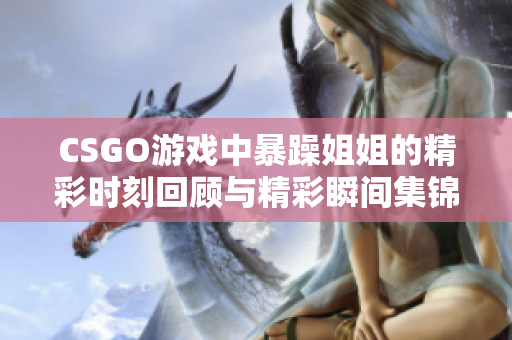 CSGO游戏中暴躁姐姐的精彩时刻回顾与精彩瞬间集锦