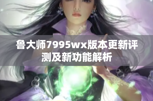 鲁大师7995wx版本更新评测及新功能解析