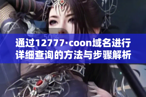 通过12777·coon域名进行详细查询的方法与步骤解析