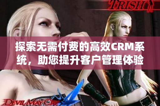 探索无需付费的高效CRM系统，助您提升客户管理体验