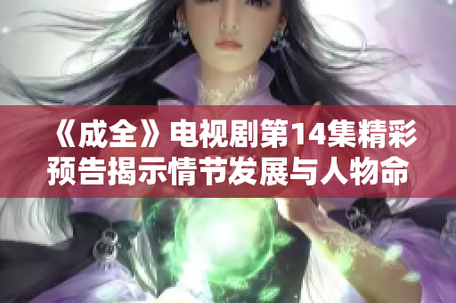 《成全》电视剧第14集精彩预告揭示情节发展与人物命运变化