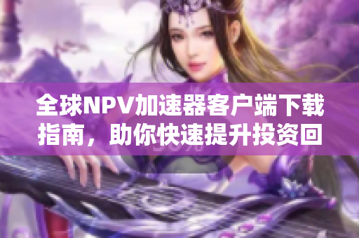 全球NPV加速器客户端下载指南，助你快速提升投资回报