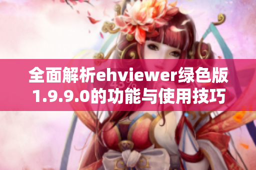 全面解析ehviewer绿色版1.9.9.0的功能与使用技巧