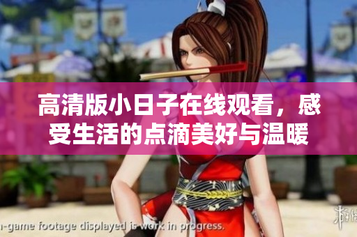 高清版小日子在线观看，感受生活的点滴美好与温暖