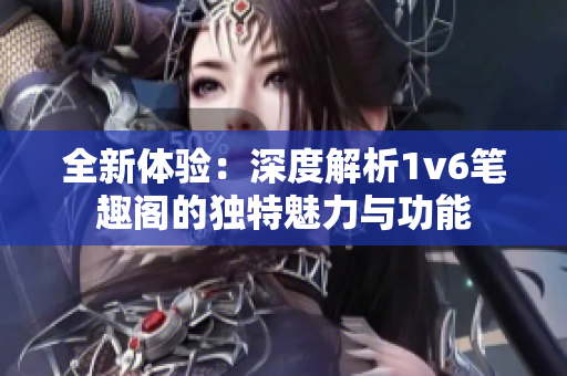 全新体验：深度解析1v6笔趣阁的独特魅力与功能