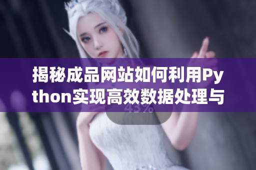 揭秘成品网站如何利用Python实现高效数据处理与分析