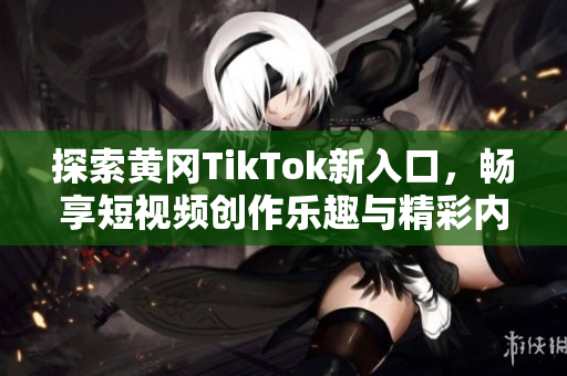 探索黄冈TikTok新入口，畅享短视频创作乐趣与精彩内容