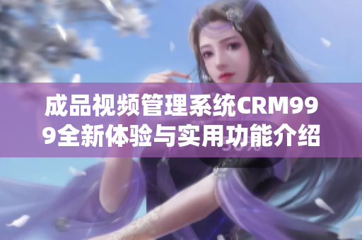 成品视频管理系统CRM999全新体验与实用功能介绍