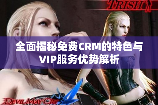 全面揭秘免费CRM的特色与VIP服务优势解析
