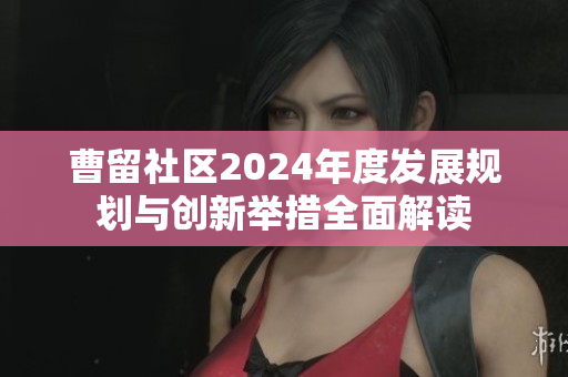 曹留社区2024年度发展规划与创新举措全面解读